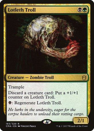 Lotleth Troll [Commander Anthology] | Good Games Cannington