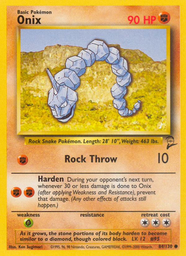 Onix (84/130) [Base Set 2] | Good Games Cannington