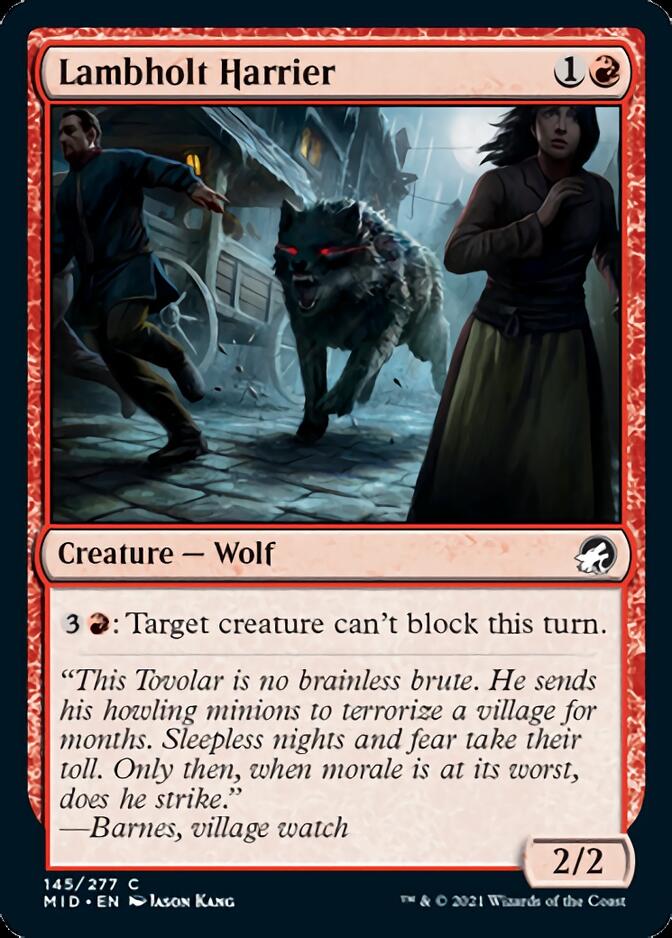Lambholt Harrier [Innistrad: Midnight Hunt] | Good Games Cannington
