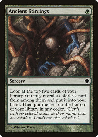 Ancient Stirrings [Rise of the Eldrazi] | Good Games Cannington