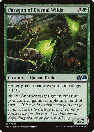 Paragon of Eternal Wilds [Magic 2015] | Good Games Cannington
