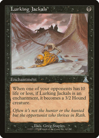 Lurking Jackals [Urza's Destiny] | Good Games Cannington