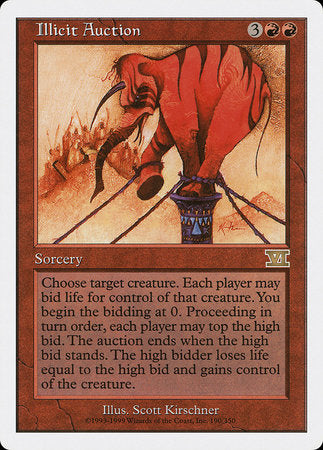 Illicit Auction [Classic Sixth Edition] | Good Games Cannington