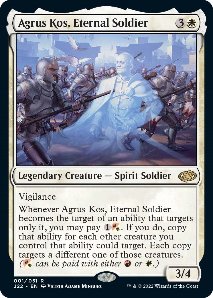 Agrus Kos, Eternal Soldier [Jumpstart 2022] | Good Games Cannington