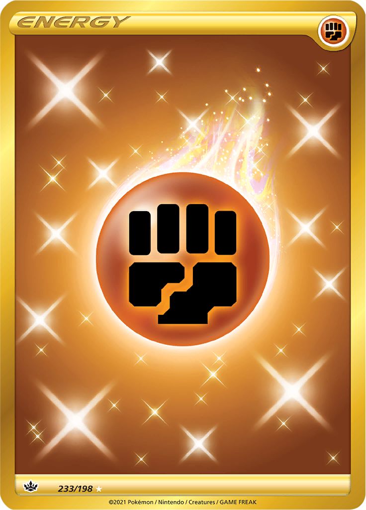 Fighting Energy (233/198) [Sword & Shield: Chilling Reign] | Good Games Cannington
