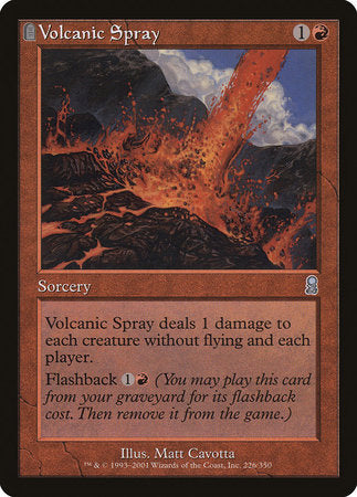 Volcanic Spray [Odyssey] | Good Games Cannington