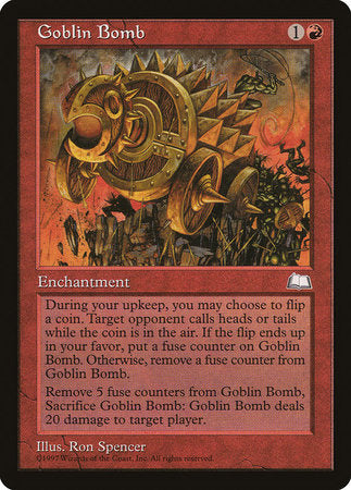 Goblin Bomb [Weatherlight] | Good Games Cannington