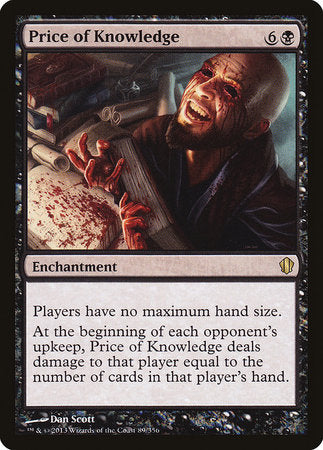 Price of Knowledge [Commander 2013] | Good Games Cannington