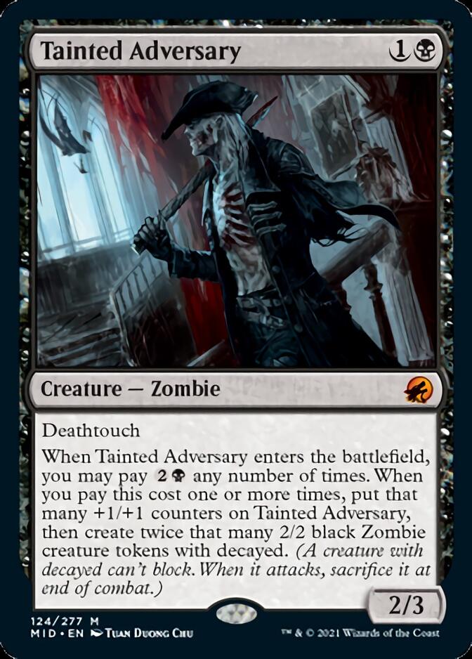 Tainted Adversary [Innistrad: Midnight Hunt] | Good Games Cannington