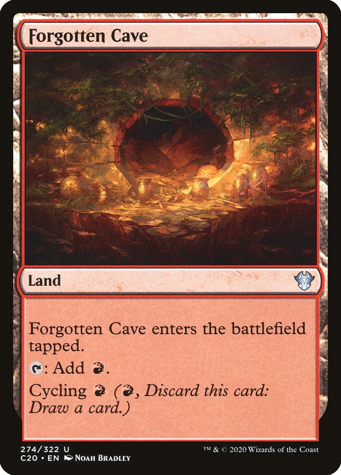 Forgotten Cave [Commander 2020] | Good Games Cannington