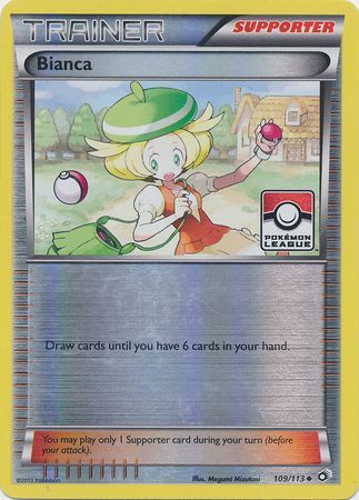 Bianca (109/113) (League Promo) [Black & White: Legendary Treasures] | Good Games Cannington