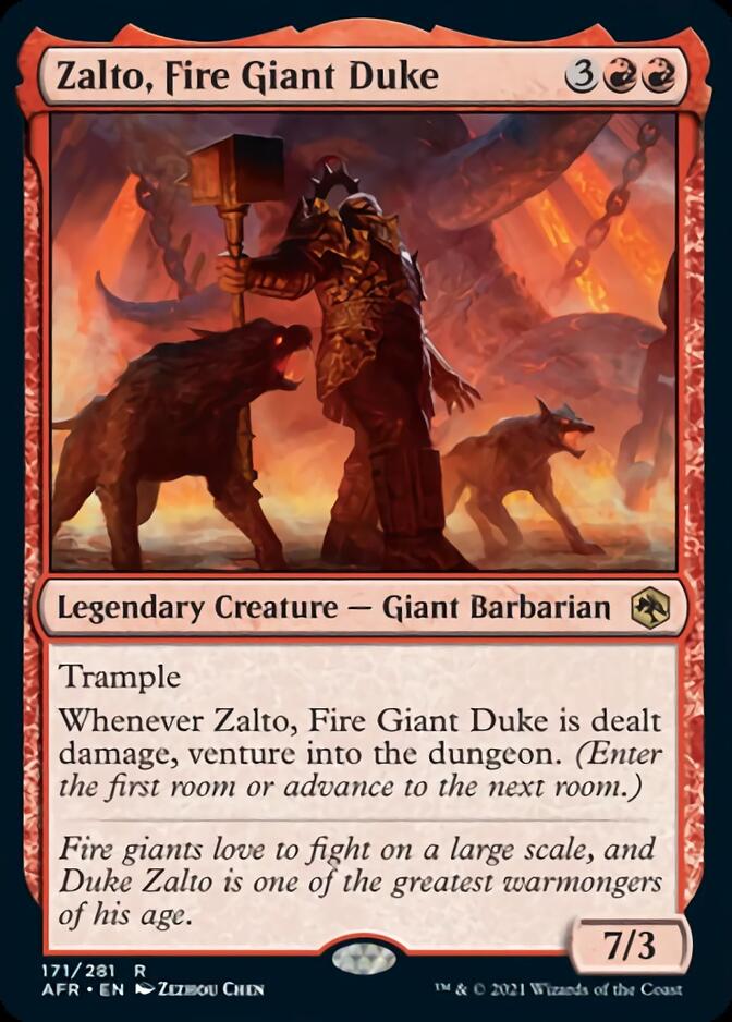 Zalto, Fire Giant Duke [Dungeons & Dragons: Adventures in the Forgotten Realms] | Good Games Cannington