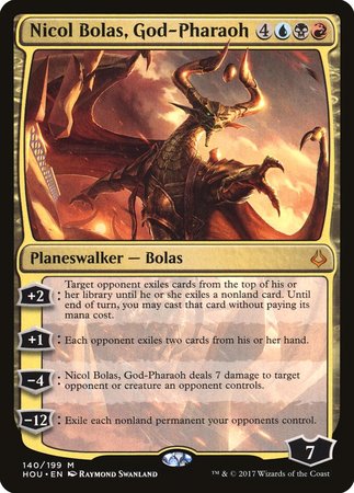Nicol Bolas, God-Pharaoh [Hour of Devastation] | Good Games Cannington