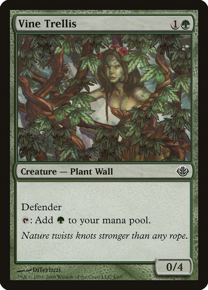Vine Trellis [Duel Decks: Garruk vs. Liliana] | Good Games Cannington