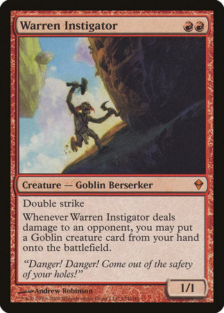 Warren Instigator [Zendikar] | Good Games Cannington