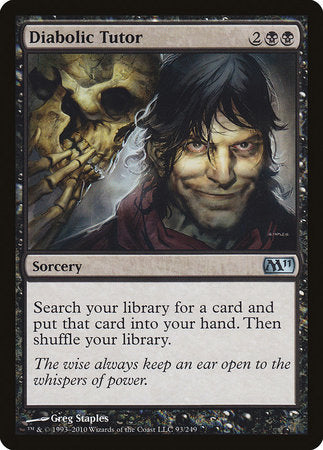 Diabolic Tutor [Magic 2011] | Good Games Cannington