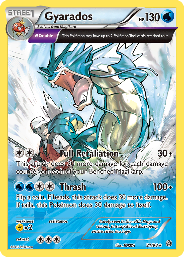 Gyarados (21/98) [XY: Ancient Origins] | Good Games Cannington
