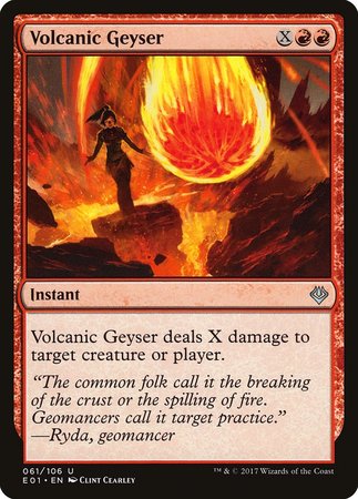 Volcanic Geyser [Archenemy: Nicol Bolas] | Good Games Cannington