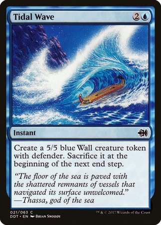 Tidal Wave [Duel Decks: Merfolk vs. Goblins] | Good Games Cannington