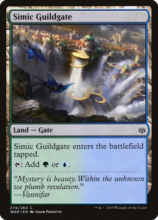 Simic Guildgate [War of the Spark] | Good Games Cannington