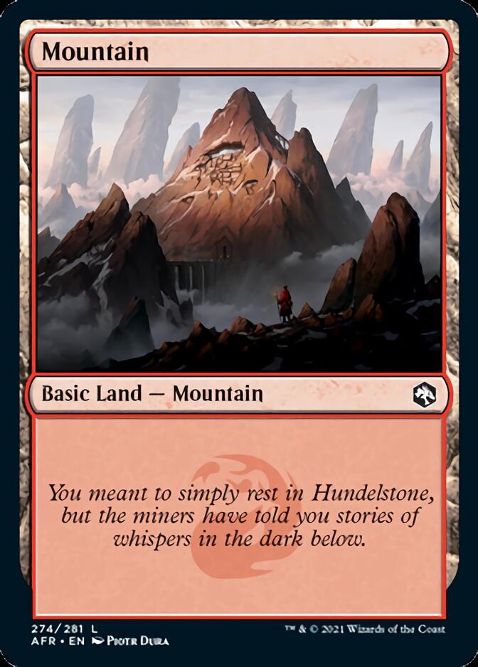 Mountain (274) [Dungeons & Dragons: Adventures in the Forgotten Realms] | Good Games Cannington