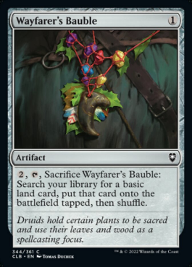 Wayfarer's Bauble [Commander Legends: Battle for Baldur's Gate] | Good Games Cannington