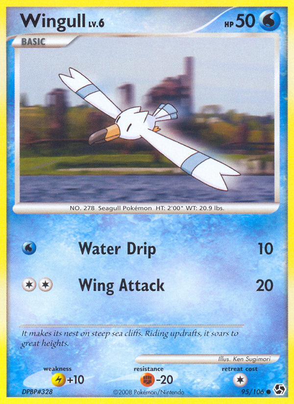 Wingull (95/106) [Diamond & Pearl: Great Encounters] | Good Games Cannington