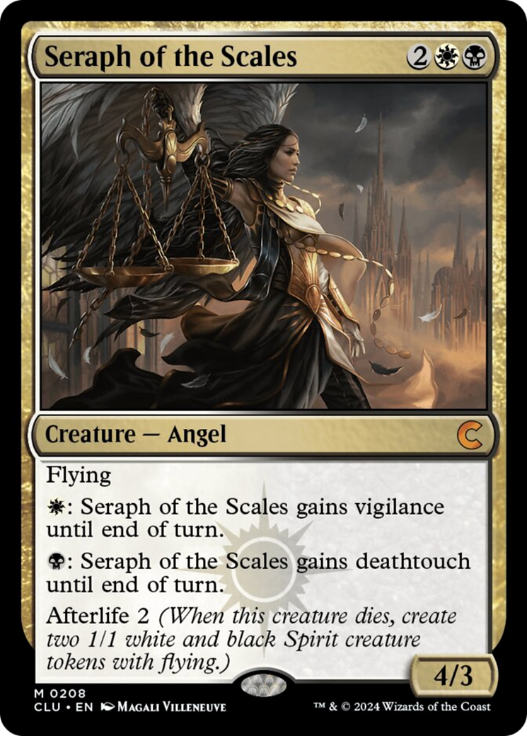 Seraph of the Scales [Ravnica: Clue Edition] | Good Games Cannington