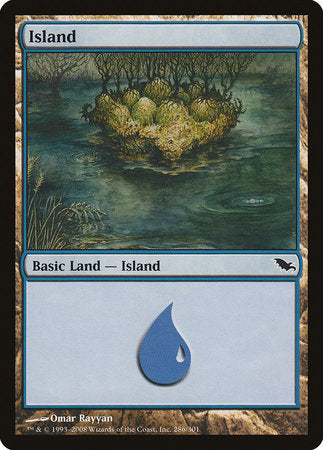 Island (286) [Shadowmoor] | Good Games Cannington