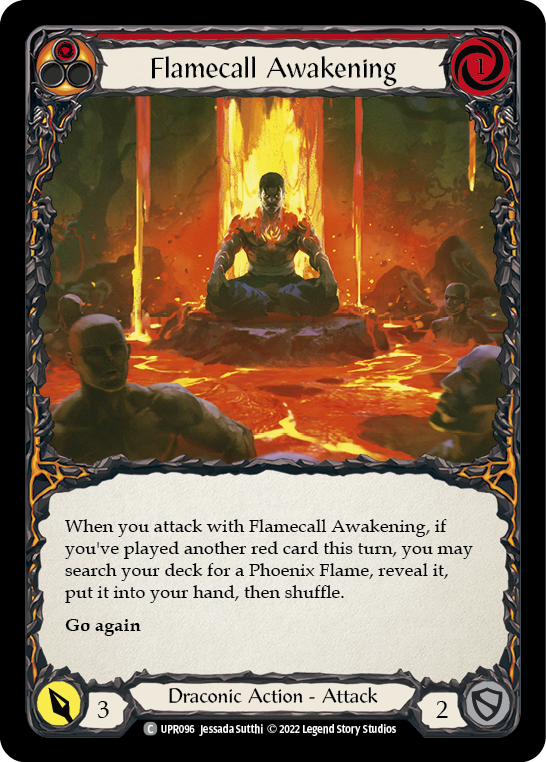 Flamecall Awakening [UPR096] (Uprising) | Good Games Cannington
