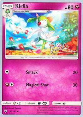 Kirlia (92/147) (Infinite Force - Diego Cassiraga) [World Championships 2017] | Good Games Cannington