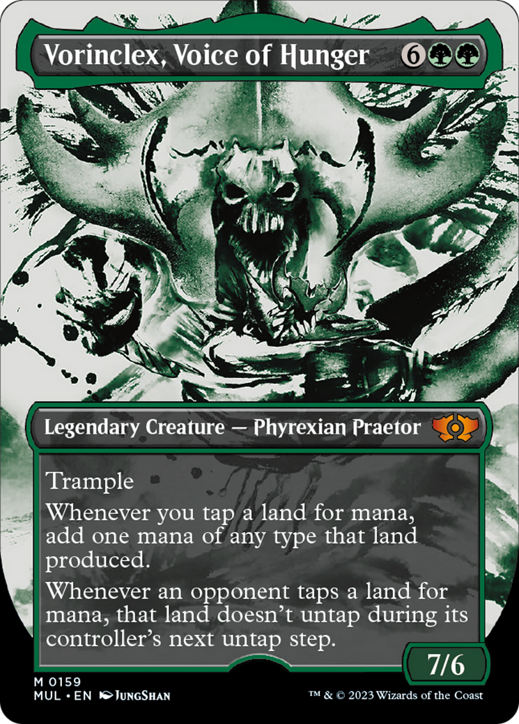Vorinclex, Voice of Hunger (Halo Foil) [Multiverse Legends] | Good Games Cannington
