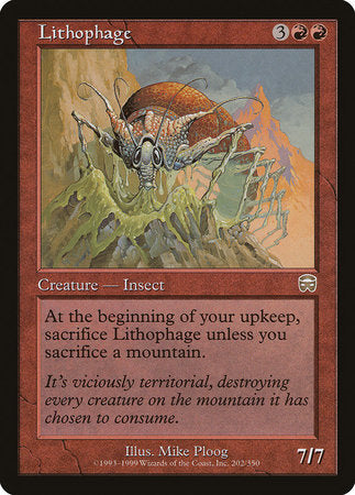 Lithophage [Mercadian Masques] | Good Games Cannington