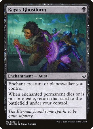 Kaya's Ghostform [War of the Spark] | Good Games Cannington
