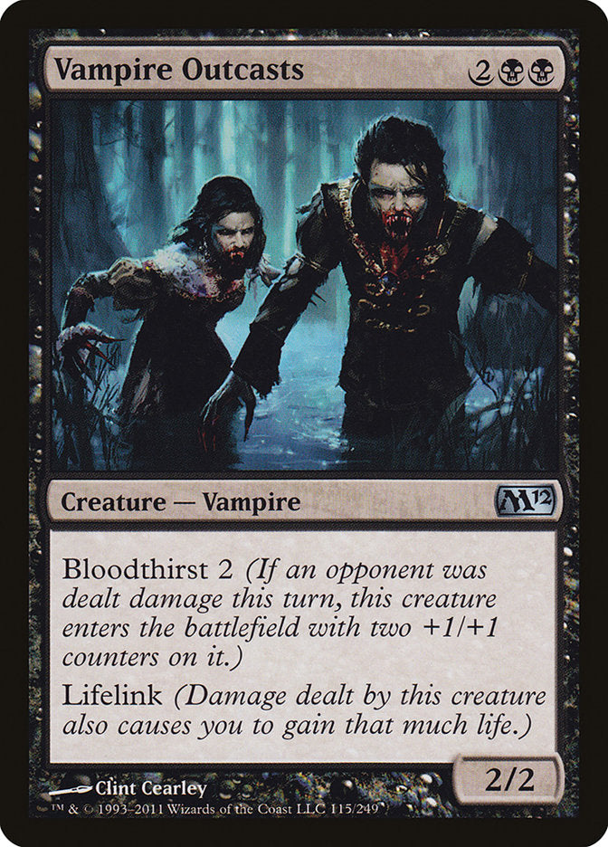 Vampire Outcasts [Magic 2012] | Good Games Cannington