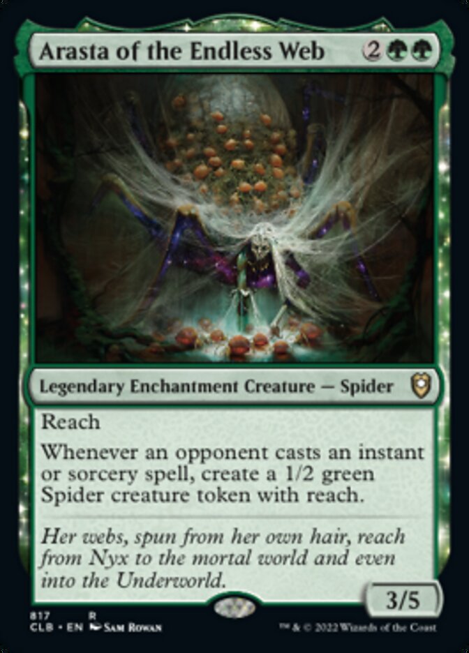 Arasta of the Endless Web [Commander Legends: Battle for Baldur's Gate] | Good Games Cannington