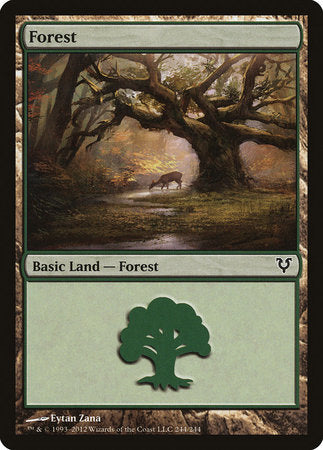Forest (244) [Avacyn Restored] | Good Games Cannington