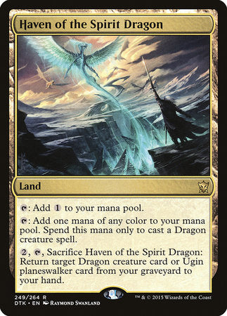 Haven of the Spirit Dragon [Dragons of Tarkir] | Good Games Cannington