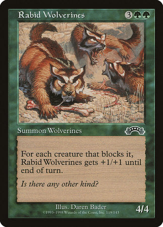 Rabid Wolverines [Exodus] | Good Games Cannington