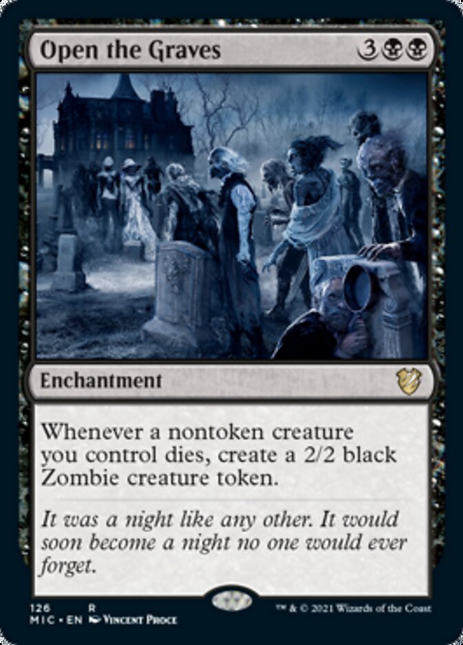 Open the Graves [Innistrad: Midnight Hunt Commander] | Good Games Cannington