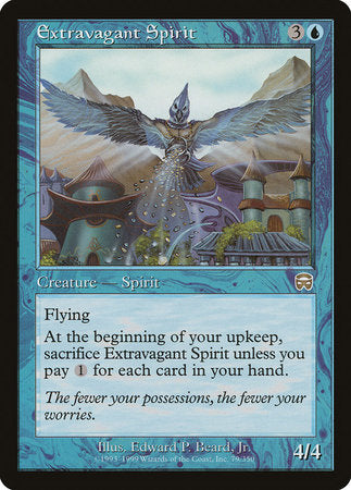 Extravagant Spirit [Mercadian Masques] | Good Games Cannington