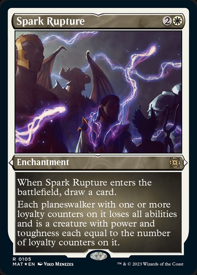 Spark Rupture (Foil Etched) [March of the Machine: The Aftermath] | Good Games Cannington