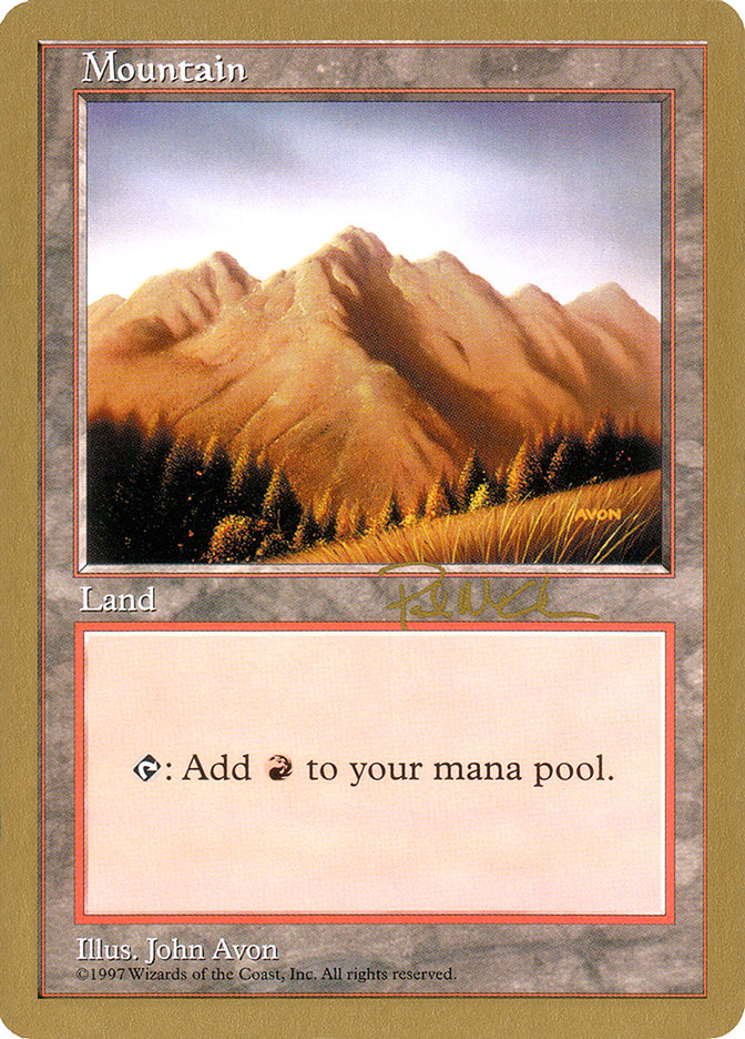 Mountain (pm444) (Paul McCabe) [World Championship Decks 1997] | Good Games Cannington