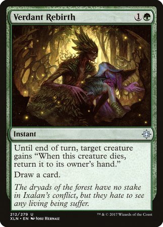 Verdant Rebirth [Ixalan] | Good Games Cannington