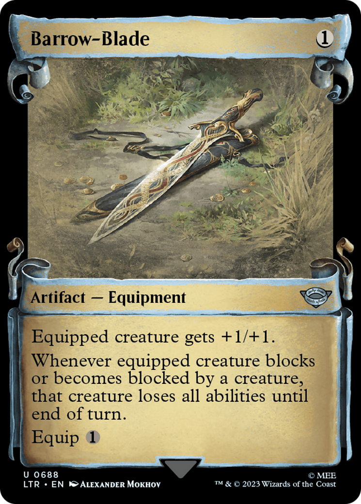 Barrow-Blade [The Lord of the Rings: Tales of Middle-Earth Showcase Scrolls] | Good Games Cannington
