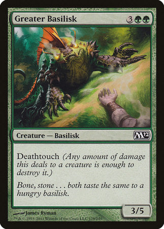 Greater Basilisk [Magic 2012] | Good Games Cannington