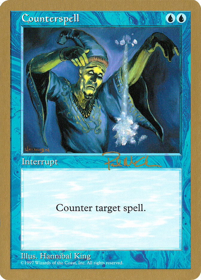 Counterspell (Paul McCabe) [World Championship Decks 1997] | Good Games Cannington