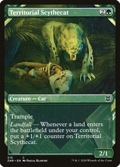 Territorial Scythecat (Showcase) [Zendikar Rising] | Good Games Cannington