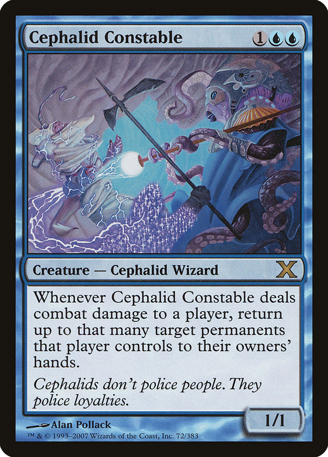 Cephalid Constable [Tenth Edition] | Good Games Cannington