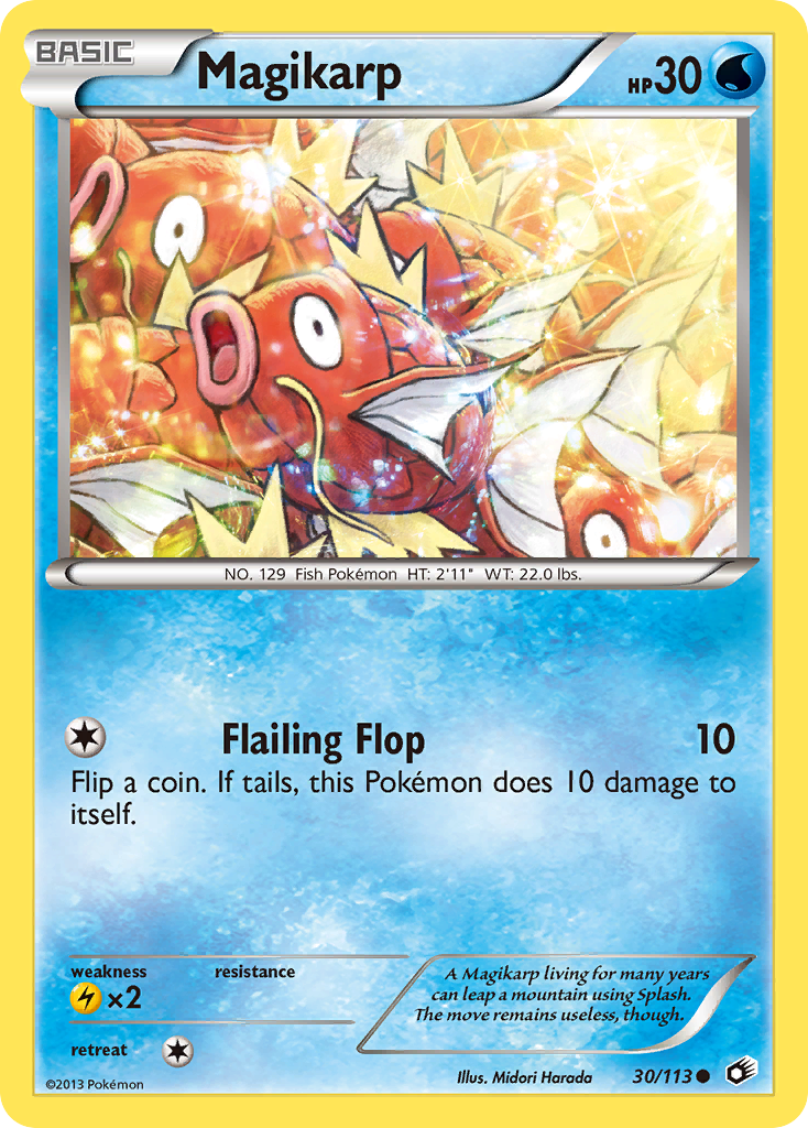 Magikarp (30/113) [Black & White: Legendary Treasures] | Good Games Cannington